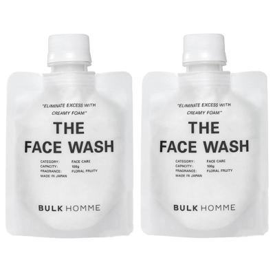 バルク オム THE FACE WASH   洗顔料  100g(8個セット) バルクオム ザ フェイスウォッシュ（洗顔料） 100g×2点セット : PECHKA