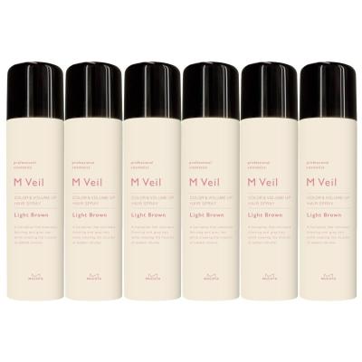 ムコタ 　M　Veil　カラー&ボリュームアップ（ライトブラウン）　100g【×6点セット】 ムコタ M Veil カラー&ボリュームアップ（ライトブラウン） 100g×6点