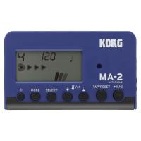 KORG(コルグ) メトロノーム MA-2 BLBK ブルーブラック 吹奏楽 ブラスバンド オーケストラ ギター 声楽 アカペラ 個人練習に最適 100時間連続稼働 軽 | ペーメー