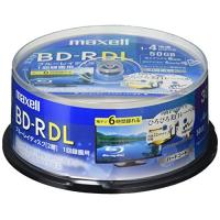 maxell 録画用BD-R DL 2層 1回録画用 地上デジタル360分 BSデジタル260分 4倍速対応 IJP対応ホワイト(ワイド印刷) 30枚 スピンドルケース BRV50WPE.3 | ペーメー