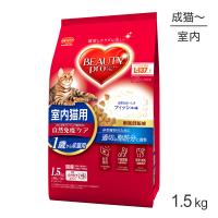 ビューティープロ キャット 成猫用 1歳から 室内猫用 フィッシュ味 1.5kg (猫・キャット) | ペモス