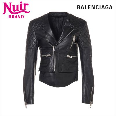 BALENCIAGA 革ジャン ライダースジャケット 38 楽天市場】バレンシアガ BALENCIAGA ダブルライダースジャケット