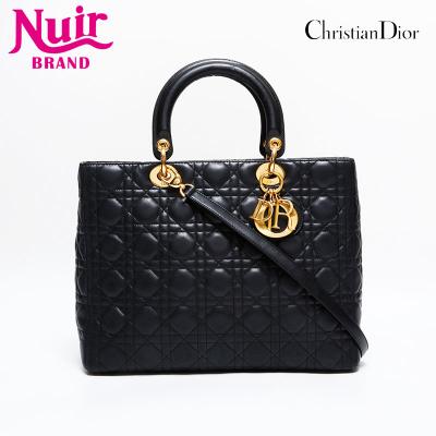 クリスチャンディオール ハンドバッグ レディディオール 黒