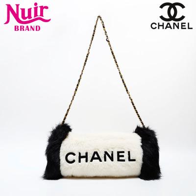 CHANEL ファー　チェーンバック CHANEL】シャネル『ファー チェーンショルダーバッグ