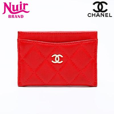 CHANEL 名刺入れ カードケース ビコローレ ギャランティカード付き レッド シャネルカードケース 名刺入れ 定期券入れ - メルカリ