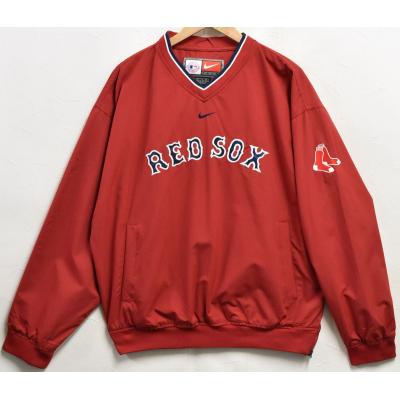 nikeプルオーバーナイロンジャケット（色：レッド系）のおすすめ人気