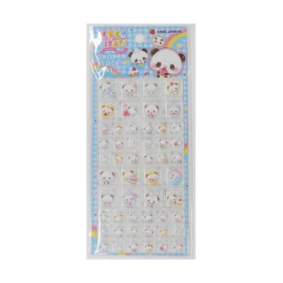 もちもちぱんだ（シール、ラベル）｜文具、ステーショナリー