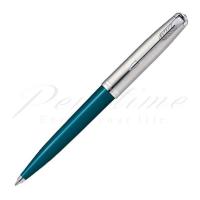 パーカー　ボールペン　パーカー５１　コアライン　２１２３５１０　ティールブルーＣＴ 名入れ有料 | 万年筆・高級筆記具の店ペンタイム