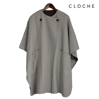 49500円新品クロシェ【 CLOCHE 】2wayウールロングコート CLOCHE