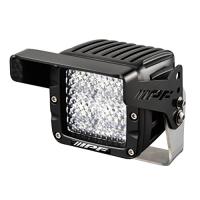 IPF フォグランプ 作業灯 ワークライト LED 2インチ 角形 12V 642WL-1 ブラック | PEPEshop