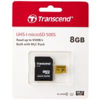 Transcend microSDHCカード 8GB MLC UHS-I Class10 TS8GUSD500S | PEPEshop