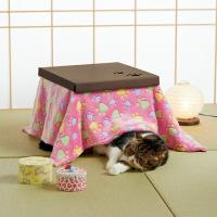 猫こたつ パウ柄 ピンク オフホワイト ダンボール フリース 猫 ペット 冬 PEPPY ペピイ 秋冬 ペピイ PEPPY ヤフーショップ - 通販 - PayPayモール