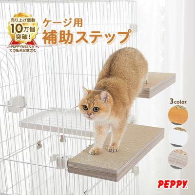 新品　キャットケージ　キャットゲージ　ケージ　猫用品　多機能　ベージュ BTM 猫 ケージ キャットケージ ペットケージ キャスター付 猫