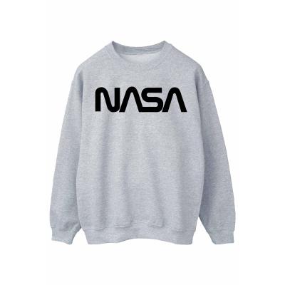 (ナサ) NASA オフィシャル商品 レディース スペースシャトル 長袖 スウェットシャツ トレーナー BI2202 (ブラック) nasaトレーナー（NASA／ファッション）のおすすめ人気商品一覧
