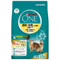 ネスレ ピュリナワン キャット 避妊・去勢した猫の体重ケア チキン 3.4kg（全猫用ドライ PURINA ONE） | ペット用品のPePet