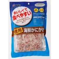 徳用海鮮かにかま200g　国産　しっかりたんぱく質  アスク　犬　猫　おやつ 小分け | ペットスタジオヤフーショップ