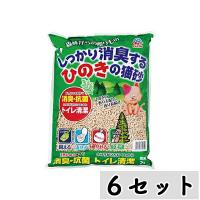 【まとめ買い】◇アース・ペットEBC しっかり消臭するひのきの猫砂 森林からの贈りもの 7L×6セット | ペットフォレストヤフー店