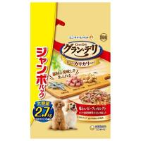 ◇ユニ・チャーム グラン・デリカリカリ 成犬味わいビーフ入りセレクトビーフ・緑黄色野菜・ささみ・小魚入りジャンボパック 2.7kg | ペットフォレストヤフー店