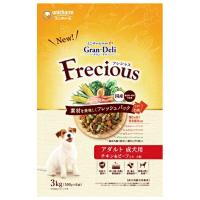 ◇ユニ・チャーム Gran Deli Frecious アダルト成犬用 チキン&amp;ビーフ入り 3kg | ペットフォレストヤフー店