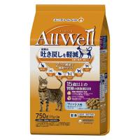 ◇ユニ・チャーム(unicharm) AllWell 15歳以上の腎臓の健康維持用 フィッシュ味挽き小魚とささみフリーズドライパウダー入り 750g(375g×2袋) | ペットフォレストヤフー店