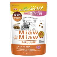 ◇アイシア MiawMiawカリカリ小粒 かつお味 580g | ペットフォレストヤフー店