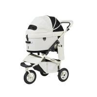 エアバギー ADLI0145 DOME3 ラージサイズ IVORYWHITE ペット カート お散歩 ドーム3 プレミア クルーズライン アイボリーホワイト AIRBUGGY【在庫有り】 | ペットフォレストヤフー店