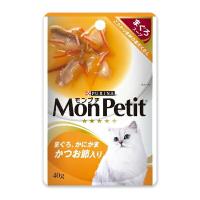 ◇ネスレ日本 モンプチ スープ まぐろスープ かにかま、かつお節入り 40g | ペットフォレストヤフー店