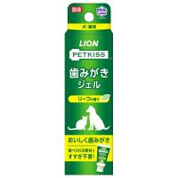 ◇ライオンペット PETKISS 歯みがきジェル リーフの香り 40g | ペットフォレストヤフー店