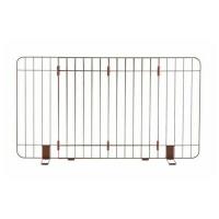 ◇リッチェル 伸縮スタンド簡易ペットゲート 90-120 ブラウン | ペットフォレストヤフー店