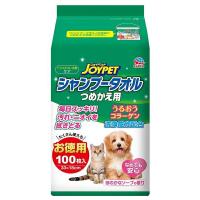 ◇アース・ペット シャンプータオル ペット用 つめかえ用 100枚 | ペットフォレストヤフー店