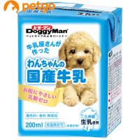 ドギーマン わんちゃんの国産牛乳 200mL | ペットゴー 2号館 ヤフー店