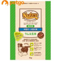 ニュートロ ナチュラルチョイス 中型犬〜大型犬用 成犬用 ラム＆玄米 4kg | ペットゴー ヤフー店