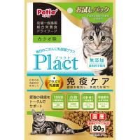 キャットフード プラクト キャット ドライフード 幼猫〜成猫用 カツオ味 80g フード 国産 乳酸菌配合 アマニ・コラーゲン・タウリン配合、着色料 無添加 | PETIO Online Shop ヤフー店