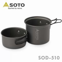 アルミクッカーセット M SOD-510 新富士バーナー (D) 新生活