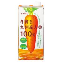 野菜ジュース 1L 6個 1000ml 冬育ち九州産人参100%ジュース 115070 ふくれん (D) | メガストア Yahoo!店