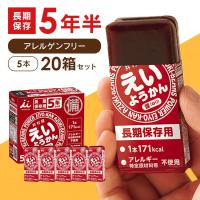非常食 えいようかん 井村屋 20箱 セット (60g×100本) 防災食 保存食 お菓子 羊羹 防災グッズ 食料 災害用食品 防災セット 備蓄食料 * | メガストア Yahoo!店