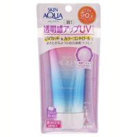 日焼け止め スキンアクア ロート製薬 日焼け止めクリーム トーンアップUVエッセンス 80g 顔 体 石けんで落とせる(D) | メガストア Yahoo!店