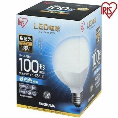 100（IRIS OHYAMA／電球）（LED電球、LED蛍光灯種類：ボール球タイプ