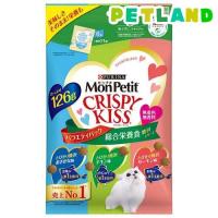 モンプチ クリスピーキッス おやつ バラエティパック 総合栄養食 贅沢シリーズ ( 126g )/ モンプチ | ペットランドYahoo!店