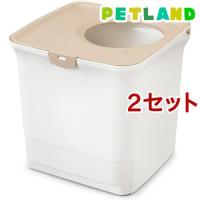クリア消臭猫用システムトイレ ONC430 ( 2セット ) | ペットランドYahoo!店
