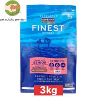 ボーナスストア10%！ フィッシュ4 ドッグ ファイネスト サーモン シニア 小粒 3kg 4562244181724 犬 | pet oukoku premium