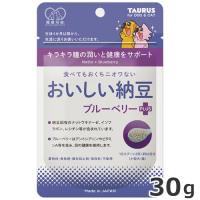 ★【数量限定価格】賞味期限：2024年11月末まで トーラス 健康寿命 おいしい納豆 ブルーベリープラス 30g　犬猫用サプリメント | ペッツマム 2号店