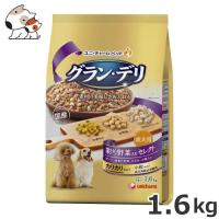 ★【今月のお買い得商品】ユニチャームペット グラン・デリ カリカリ仕立て 成犬用 彩り野菜入りセレクト ビーフ・緑黄色野菜・ささみ・小魚入り 1.6kg | ペッツマム 2号店