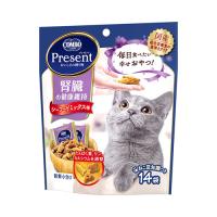 日本ペットフード コンボ プレゼント キャット おやつ 腎臓の健康維持 シーフードミックス味 42g（3g×14袋入） 成猫（1歳以上） シニア猫  国産 | ペッツマム 2号店