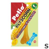 ペティオ 犬用おやつ かんでるCORN チキン風味 S 小型犬用 犬用おもちゃ デンタル 国産 | ペッツマム 2号店