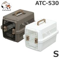 アイリスオーヤマ エアトラベルキャリー 小型犬用 ATC-530 ブラウン/ホワイト | ペッツマム 2号店