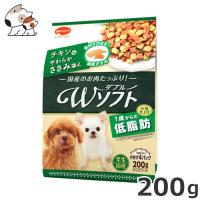 日本ペットフード ビタワン君のWソフト 低脂肪 チキン味・やわらかささみ添え 200g | ペッツマム