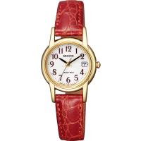 [シチズン] 腕時計 レグノ ソーラーテック レディス ストラップ KH4-823-90 レッド | フィロソフィー