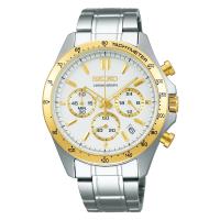 [セイコーウォッチ] 腕時計 セイコー セレクション クオーツクロノグラフ(横三ツ目) SBTR024 メンズ シルバー | フィロソフィー