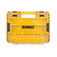 デウォルト(DEWALT) タフケース (大) オーガナイザー 工具箱 収納ケース ツールボックス 透明蓋 脱着トレー 積み重ね収納 ネジ ビット 小 | フィロソフィー